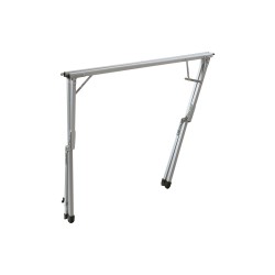Mesa rodante de aluminio Berger 115 x 78,5 cm
