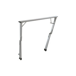 Table à rouleaux Berger bambou en aluminium 115 x 75 cm
