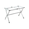 Rolling table Berger aluminum bamboo 115 x 75 cm
