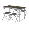 picnic table Berger Only + 4 stools 60 x 120 cm