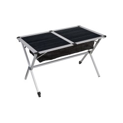 Mesa rodante de aluminio Berger 115 x 78,5 cm