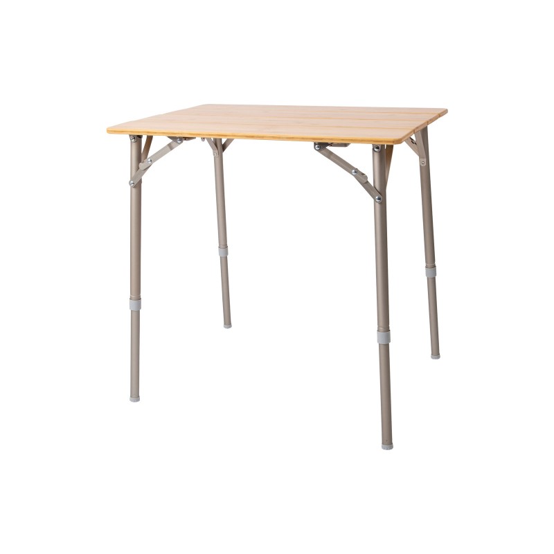 Table avec roues en bambou eco Bo-Camp 50 x 65 cm