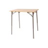 Table with eco bamboo wheels Bo-Camp 50 x 65 cm