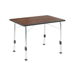 Dukdalf Stabilic III table pliante effet bois 115 x 70 cm