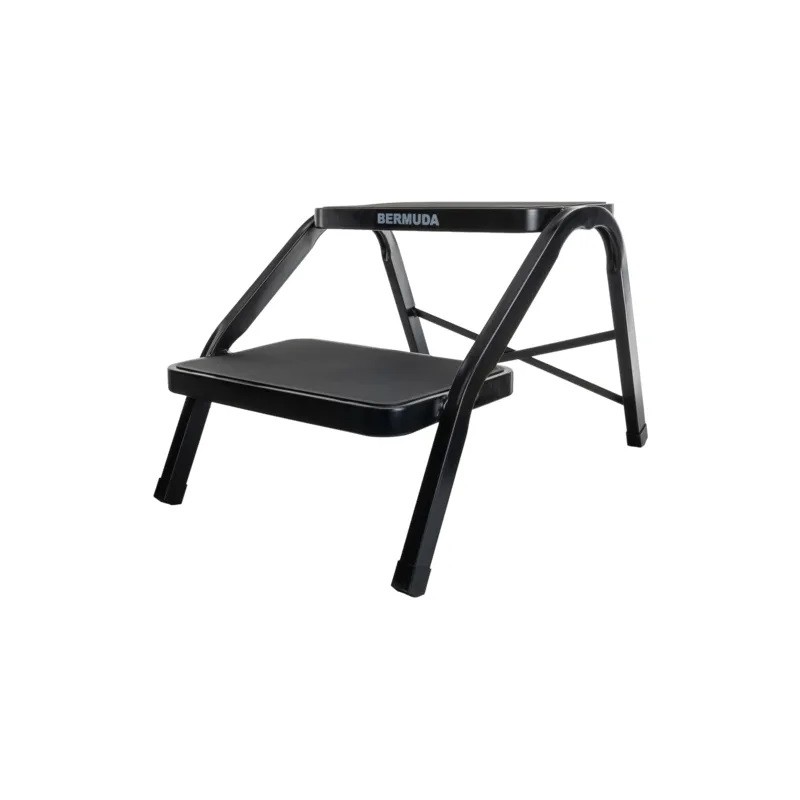 Escalera bermuda doble paso negro