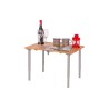 Bo-Camp Urban Outdoor Southwark Bamboo-Alu Table with wheels 60 x 40 cm
