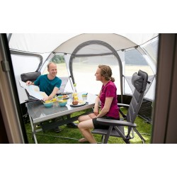 Toldo de viaje Berger Garda en gris claro