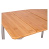 Bo-Camp Urban Outdoor Southwark Bamboo-Alu Table with wheels 60 x 40 cm