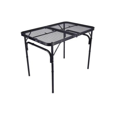 DEFA mesa de camping de malla de aluminio 90 x 60 cm