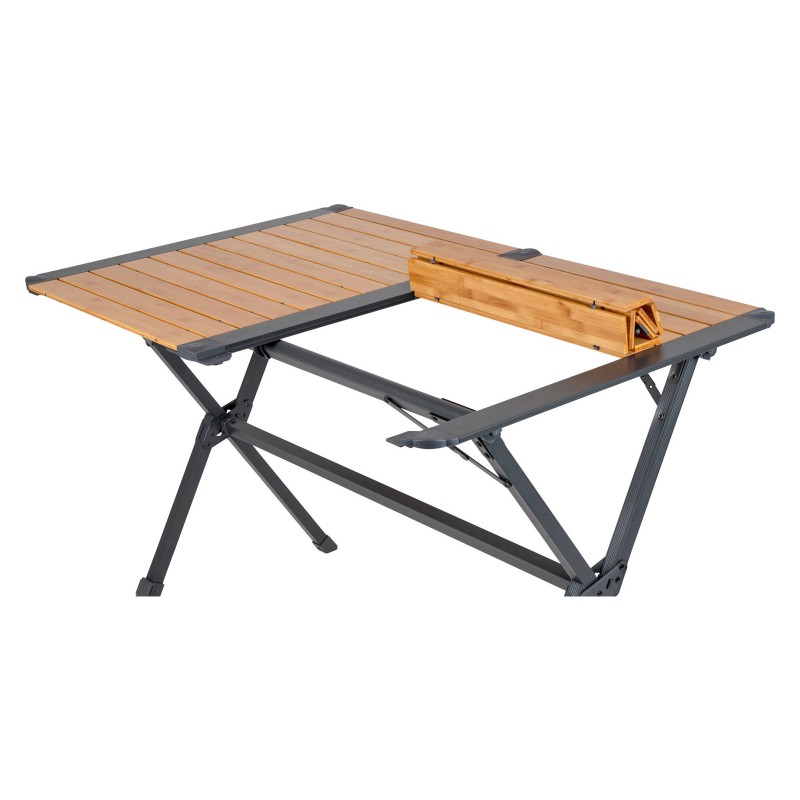 Bo-Camp Urban Maryland Bamboo Tavolo con ruote in alluminio