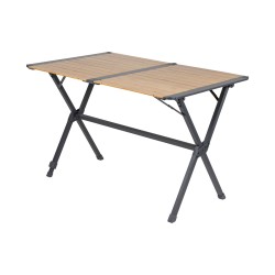 Bo-Camp Urban Outdoor Maryland Bamboo Table avec roues en aluminium
