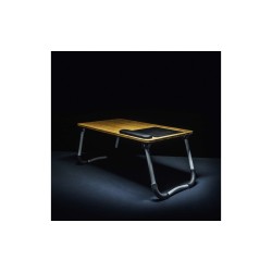 Schwaiger mesa plegable para portátil marrón