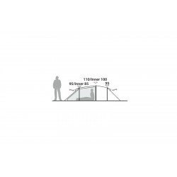 Tienda túnel Robens Sage Pro 3 para 3 personas