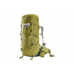 Mochila de trekking Deuter Aircontact Core 60+10 litros, color verde