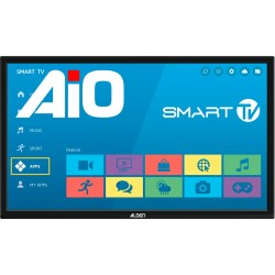 Sistema satelital Alden AS2@ 60 SKEW / GPS Ultrawhite incluye TV SMART AIO de 19"