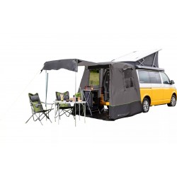 Tienda de campaña trasera para autobús Berger Tonale VW T5 / T6 antracita/negro