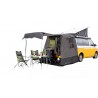 Tienda de campaña trasera para autobús Berger Tonale VW T5 / T6 antracita/negro