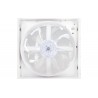 Claraboya Berger Plus Ventilador con sistema de ventilación 12 V 40 x 40 cm humo