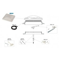 Capota de repuesto Fiamma para capota de techo Fiamma Vent 40 / Turbo Vent Pro