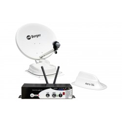 Maxview Scope 50 Antena satelital totalmente automática para autocaravanas y caravanas LNB único / inclinación manual
