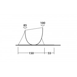 Tienda de playa Outwell Eastbourne Beach Shelter para 2 personas