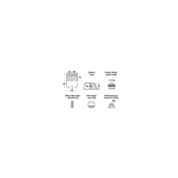 Tienda túnel High Peak para 5 personas Torri 5.0 gris oscuro/verde