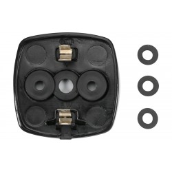 Luz de posición Hella halógena 12/24V para lado del vehículo derecho/izquierdo blanco