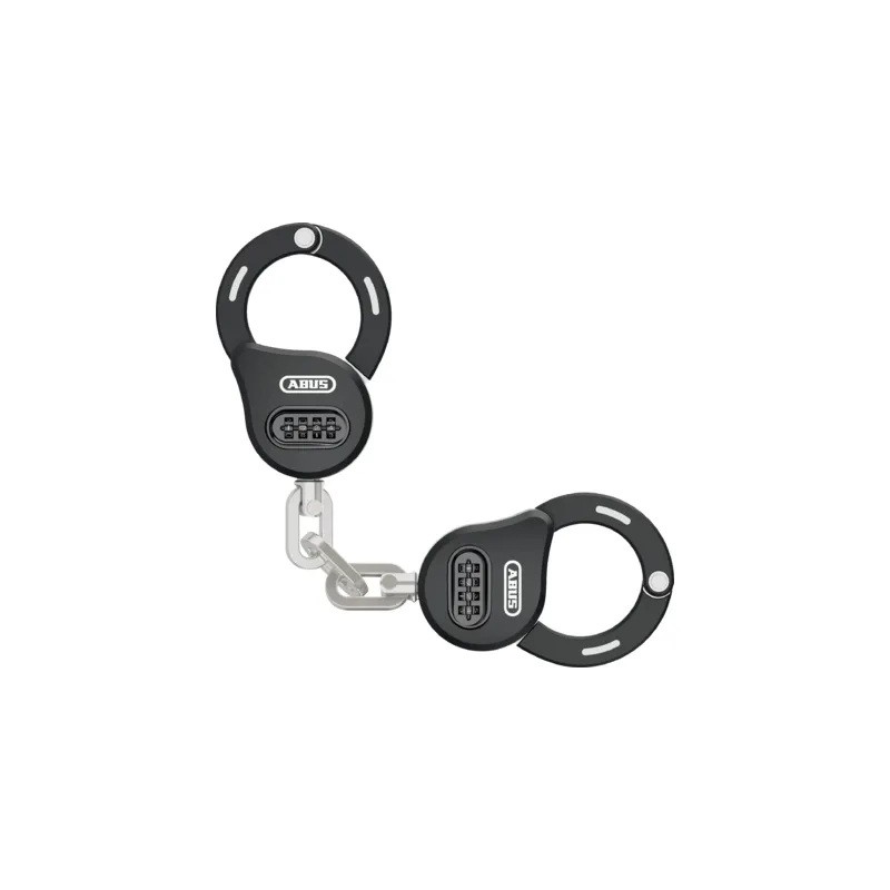 Candado para bicicleta Abus Chain Claw 10 con esposas, color negro