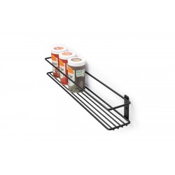 Estante para especias Confurn 357,8 x 58 x 58,5 mm negro