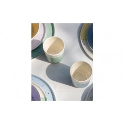 Colección Pastel Bo-Camp Vajilla Annecy 16 piezas. para 4 personas