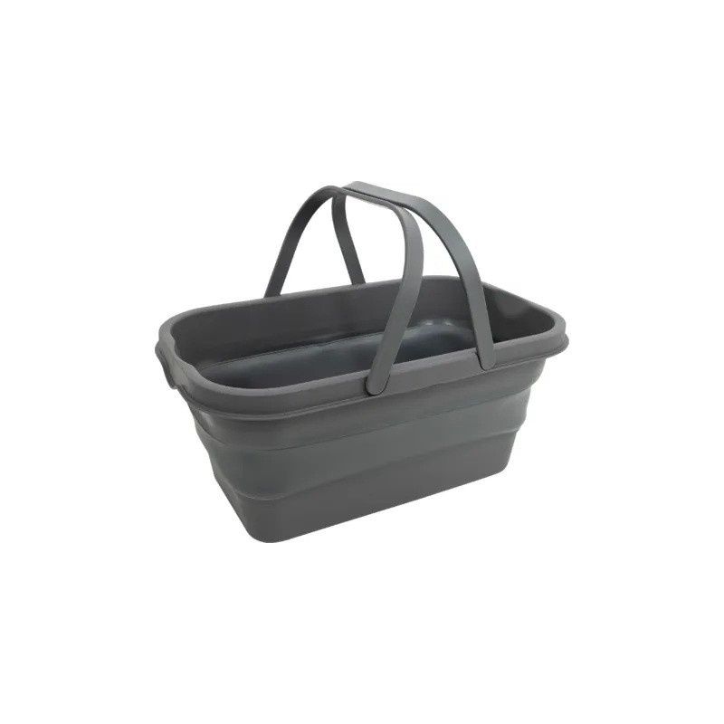 Cesta plegable Bo-Camp gris 17 litros