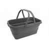 Cesta plegable Bo-Camp gris 17 litros