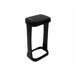 Portabolsas de basura con tapa abatible Bo-Camp de 120 litros