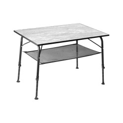 Table pliante Brunner Elu Light 100 aluminium 100 x 70 cm
