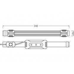 Linterna frontal LED Osram LEDinspect de 3 W