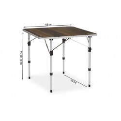 Berger Livenza mesa de camping mini oscura 65 x 65 cm