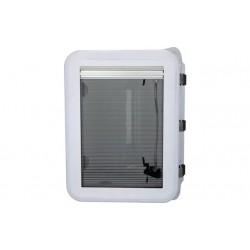 Claraboya Berger con mosquitera y persiana opaca 70 x 50 cm Transparente