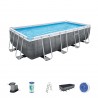 Pack piscina rectangular Power Steel Bestway (5,49×2,74×1,22 m)