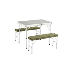 Coleman Pack-Away Table Bench Set für 4 Personen