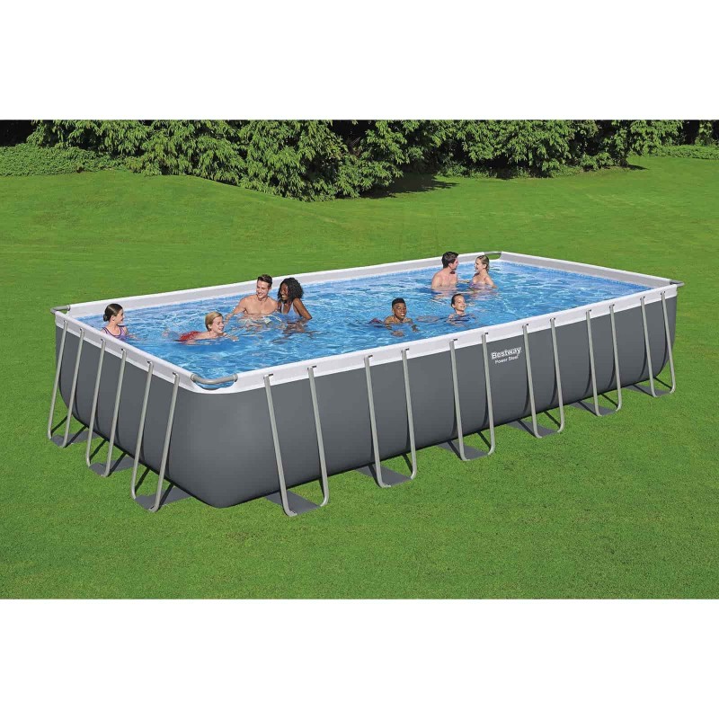 Pack piscina rectangular Power Steel Bestway (7,32 x 3,66 x 1,32 m)