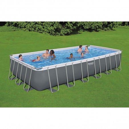 Pack piscina rectangular Power Steel Bestway (7,32 x 3,66 x 1,32 m)