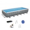 Pack piscina rectangular Power Steel Bestway (7,32 x 3,66 x 1,32 m)