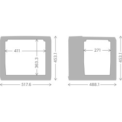 Nevera de compresor portátil híbrida 40 litros CoolFun CK 40D Dometic