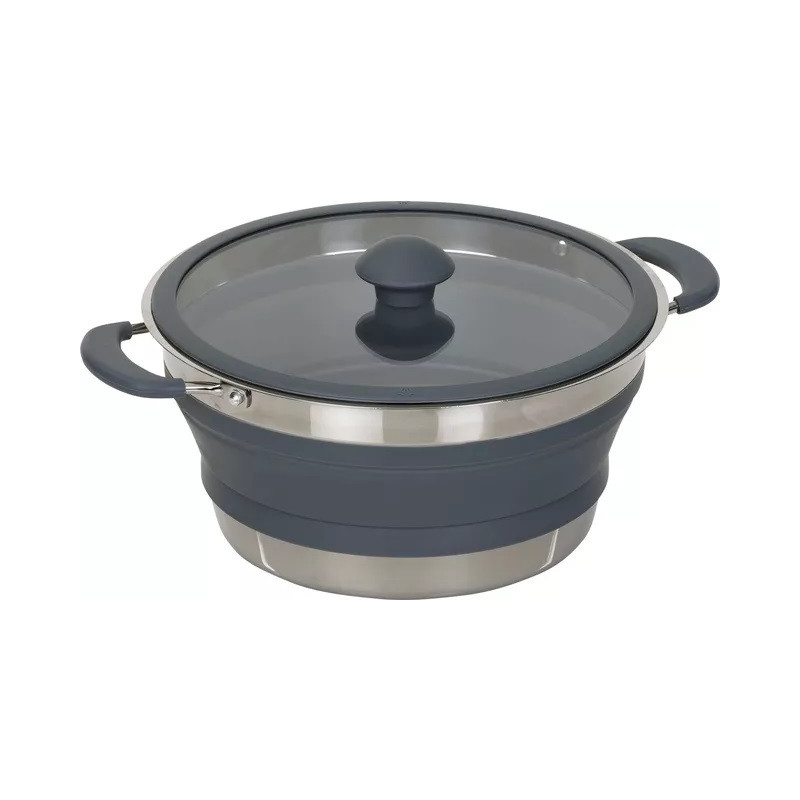 Olla plegable 3,5 litros gris Berger