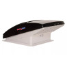 Claraboya con ventilador de 12 V 40 x 40 cm negra Maxxfan Deluxe Airxcel