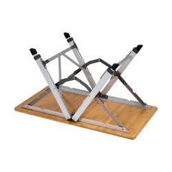 Bo-Camp Urban Outdoor Richmond mesa plegable de bambú 70 x 40 cm