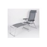 Silla plegable Berger Luxus gris