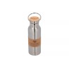 Botella de acero inoxidable Berger con tapa de bambú 350 ml