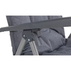 Tumbona plegable gris Torch Lake Outwell