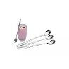 Juego de 3 cucharas cocteleras CHG